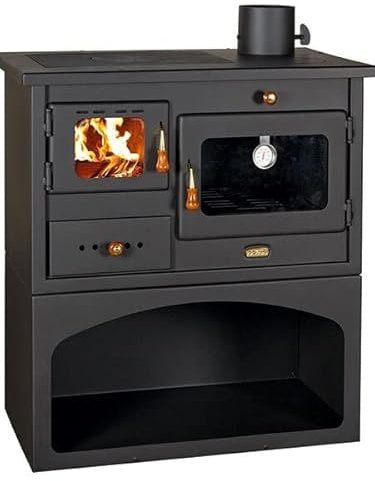 Holzofen Kaminofen Kaminofen Gusseisenplatte 10 kW