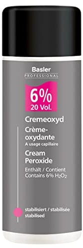 Basler Cremeoxyd 6%, Flasche 200 ml | Entwickler 6 prozent | Entwickler für Haarfarbe