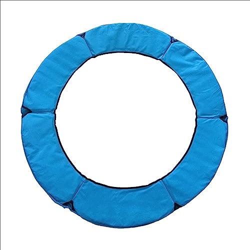 StoyRb Trampolin-Randabdeckung, 140 cm, Ersatz-Trampolin-Umrandungspolster, UV-beständig, reißfest, Sicherheitsschutz, Federabdeckung, Polsterpolster,Blau,1.4m