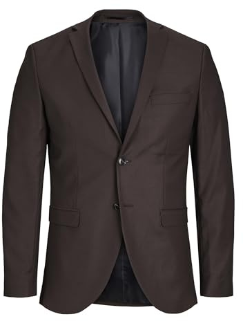 Jack & Jones JPRSOLARIS Blazer Noos, Mulch/Fit: Super Slim Fit, 58