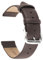 Amaxiu Vintage-Leder-Uhrenarmband, weiches Kalbsleder, Schnellverschluss, universelles Ersatzarmband mit silberfarbener Edelstahlschnalle, 18 mm, 20 mm, 22 mm, für Herren und Damen (20 mm,