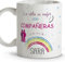LolaPix Regalos para amigas. Tazas personalizadas. Tazas originales para regalar. Regalo compañera trabajo. Regalo amiga. Taza cerámica 330 ml.