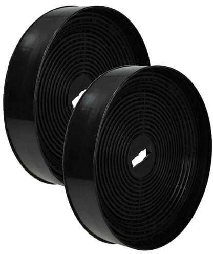 vhbw 2x Aktivkohlefilter kompatibel mit Oranier 4 GL 90, 920895, 4 GL 60, 863160, 5EL-60, Alea 60 S, 5EL-90 Dunstabzugshaube - 17,05 cm
