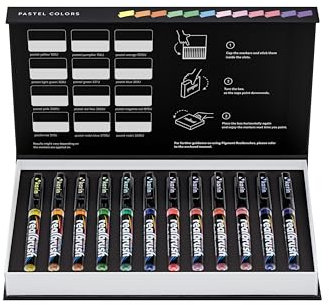 KARIN Realbrush PIGMENT Pastel Colors – eine Kollektion mit 12 Pinsel in einem exklusiven und schützenden Etui.