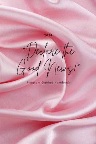 “Declare the Good News!” 2024 Regional Convention Notebook for 2024 Regional & International Convention of Jehovah’s Witnesses; Pink Silk