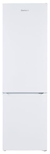 Corbero - Frigorífico Combi Estático | CCH1824EW | 262L | 56x54,5x180 | Luz LED | Crisper | Estantes de Cristal | Hueveras y Cubiteras | 40 Db | Blanco