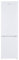 Corbero - Frigorífico Combi Estático | CCH1824EW | 262L | 56x54,5x180 | Luz LED | Crisper | Estantes de Cristal | Hueveras y Cubiteras | 40 Db | Blanco
