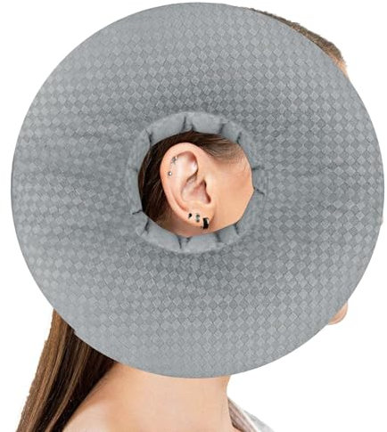 Piercing Kissen mit Loch,Donut Kissen Für Ohr gegen Ohrenschmerzen,Ohrkissen mit Ohrloch,Weiches Piercing Kissen Ohrkissen,Ohrloch Piercing Kissen,Kissen Seitenschläfer zur Schmerzlinderung im Ohr