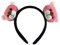 Wayfadacc 3D-Haarreif für Cosplay, Plüsch, pelzig, Halloween, Schule, Rollenspiel, Cosplay, für Frauen, Mädchen, Erwachsenen-Dekorationen