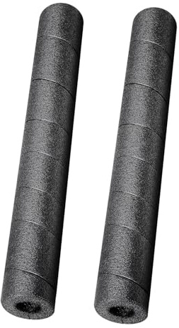 perfeclan 2 Pieces Tube Insulation Foam Tubes Foam Tubing Soft Black Tube Covers Pool Noodles Foams for Swimming Pool Handle Winter