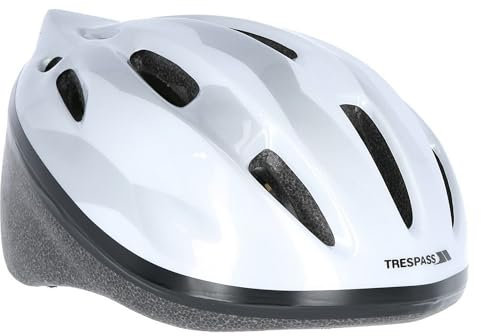 Trespass Casque de sécurité Cranky pour Enfant Blanc Taille 44/48