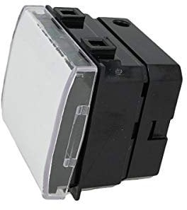 Pulsante Con Targa Portanome 2M Per Campanello Compatibile Bticino Matix