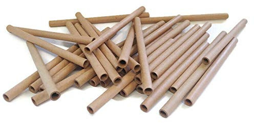 5 x7 x 120mm Papphülse, Braun, parallel gewickelt, fest, Pappröhrchen , Papierhülse, Öko, unbehandelt, Insektenhotel, Nisthülsen, Bruthülsen, Wildbienen, zum Bestücken von Insektenhotels (250)