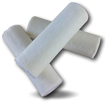 KIBROS Pack de 3 manchons laqueur velours à clip, Largeur 180 mm, Axe Ø 8 mm, Manchons recharges rouleaux adaptés aux surfaces lisses, Vernis ou laque, Murs et plafonds, IB422 180Cx3c