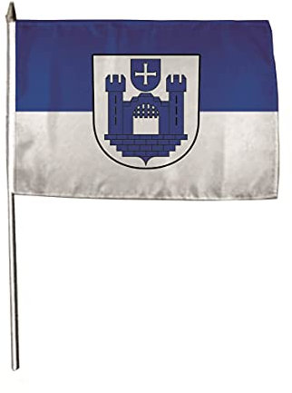 U24 Flagge Fahne Stockflagge Ravensburg 30 x 45 cm Stockfahne 3er Pack