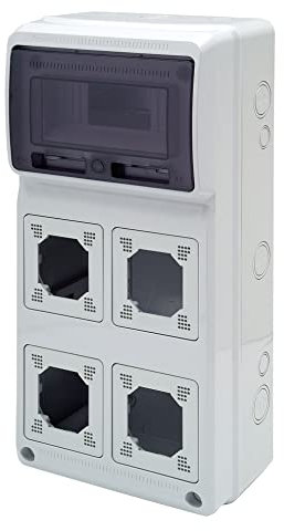 QUADRO VUOTO PER 4 PRESE INDUSTRIALI
