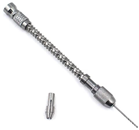 M/E Taladro mano, mini taladro precisión, taladro giratorio manual mano, herramienta mano para joyeros, herramienta perforación para delicado modelo trabajo