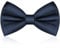 URAQT Fliege Herren, Klassische Einfarbig Fliegen für Männer, Schmale Smoking Fliege Schleife mit Haken, Einstellbar Bow Tie für Hochzeit Party(Dunkelblau)