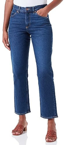 Lee Rider Classic Jeans, Blu, 42 IT (28W/33L) Donna