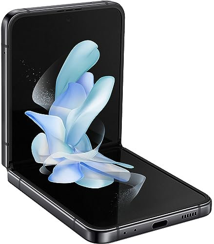 Samsung Galaxy Z Flip4 SM-F721B 17 cm (6.7) Double SIM Android 12 5G USB Type-C 8 Go 128 Go 3700 mAh Graphite (Reconditionné)