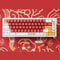 Evangelion Keycap Set, PBT Dye-Sub MA Profile Japanese Anime EVA Keycap For Custom Mechanical Gaming Keyboard (Color : 02)