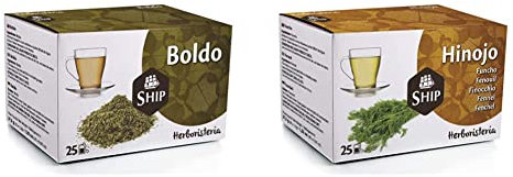 SHIP Té Bolsitas de té BOLDO e HINOJO 75 gramos 25bolsitas Bebidas/Tés