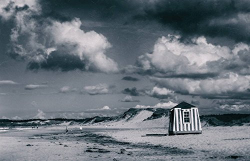 Kunstdruck/Poster: Christian Duguay Strandtag - hochwertiger Druck, Bild, Kunstposter, 85x55 cm