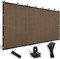 Shade&Beyond Dimensione su misura 90% panno parasole con occhielli, 06 'X 08' copertura dell'ombra della pergola baldacchino, schermi solari della tela cerata della maglia per patio, all'aperto,