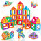 Kaybolge Magnetic Building Blocks Magnetic Tiles Toys for Kids Age 3+, Construction Magnet Set Learning Educational Games
