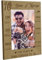 CREATCABIN Bilderrahmen Für 10 Jahr Ehe,Holz,10. Jahrestag,Fotorahmen,4 x 6 gravierte Displays,Hölzerne Tischplatte,Postkartenrahmen Zum Aufhängen,Wandgalerie,Hochzeit,Valentinstag,Jahrestag,Geschenk