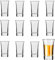 Tequila Shot Glass Set of 12 - 50ml Clear Whiskey Shot Glasses With Heavy Base, Perfect for Cocktail, Vodka and Liquors