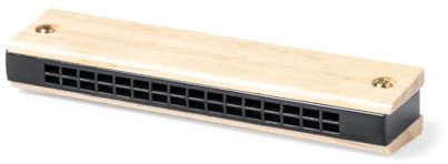 Mundharmonika aus Holz – Mundharmonika – Musikinstrument – natürlich – handgefertigt