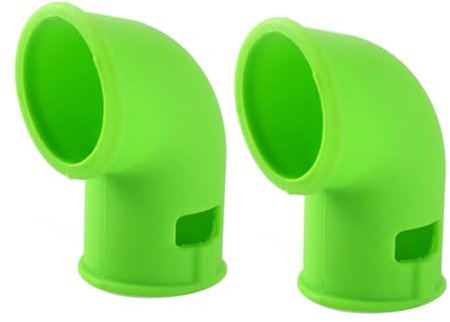 MAGICLULU 2 Sätze Dampfführungsrohr Induktion Wasserkocher Dampfknödel Sieb Ösen Ventil Dampfableiter Hochdruckkocher Zubehör Dampfabweiser Aus Silikon Dampfgriff Kieselgel Green 2 Stück * 2