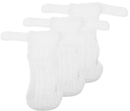 WRITWAA 3 Stück Windelhosen Für Babys Wiederverwendbare Babywindeln Pura-windeln Für Neugeborene Kinderstoffwindeln Stoffwindeln Für Babys Stoffwindeln Für Neugeborene Reine Baumwolle Weiß