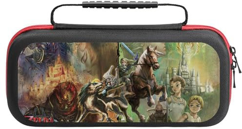 Custodia Rigida Dock Nintendo Switch 2The Legend of Zelda, Cover Protettiva Super Mario, Zaino PlayvitalOne Size