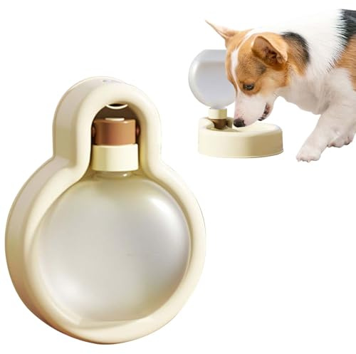 Luxvara Bouteille d'eau pour Chien, Gourde Chien Portable, Distributeur d'eau pour Chiens,Bouteille Eau Chat Voyage,Portable,BPA Free, pour Les Sorties,La Marche Quotidienne,Les Voyages,Le Camping