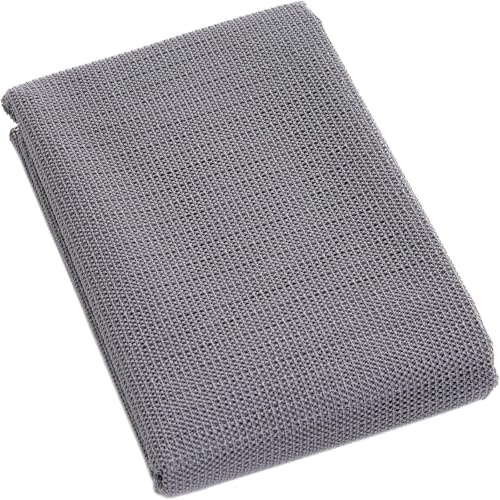 Anti Rutsch Teppichunterlage 160 x 230 cm Waschbare Und Wiederverwendbare, Universal Teppichunterlage/Teppich Antirutschmatte Universell Einsetzbar für Alle Böden, Grau