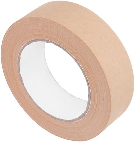 CALLARON Ruban Kraft Hydro-Collant Activé par Eau 12.2X12.2X3.6 CM pour Encadrement de Photos et Supports Artistiques Usage Facile