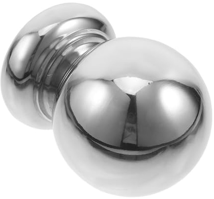 HAMPPLIES Runde 32mm Edelstahl Pfostenkappen Kugel für Handlauf und Außengeländer im Wohnbereich