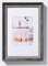 walther design Bilderrahmen schwarz 30 x 40 cm mit Passepartout, Chalet Designrahmen EL040B