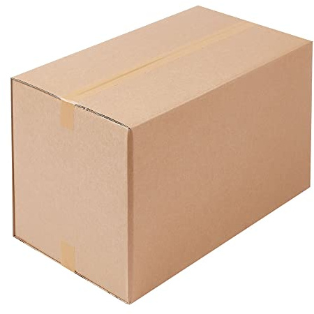 BB-Verpackungen 50x Faltkartons 700x400x400/300mm 1-wellig braun (50 Stück)| Großer Versandkarton, ideal als Warensendung, DHL Paket, GLS/DPD XL-Paket