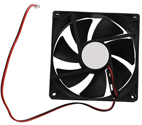 HUFFA 90mm x 25mm DC 12V 2Pin Cooling Fan for Computer Case CPU