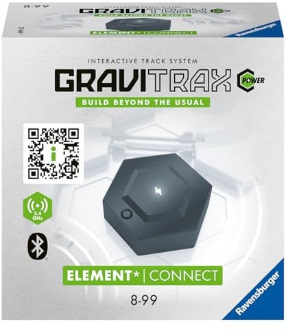 Ravensburger GraviTrax Power Element Connect 27469 - GraviTrax Erweiterung für Deine Kugelbahn - Murmelbahn und Konstruktionsspielzeug ab 8 Jahren, GraviTrax Zubehör kombinierbar mit Allen Produkten