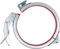 Jubilee Clips ，Hose Clips ， Barrel Clamp Ring SS/Galvanized 80-400mm Dia Adjustable Pipe Clamp Hose Clamp Quick Release Round Duct Clamp Quick (Color : Galvanized, Size : 219mm) (Color : Galvanized, S