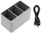 TECHTEK Chargeur Compatible avec [DJI] Mini 3, Mini 3 Pro remplace 270619, 270620, BWX162-2453-7.38, BWX162-3850-7.38