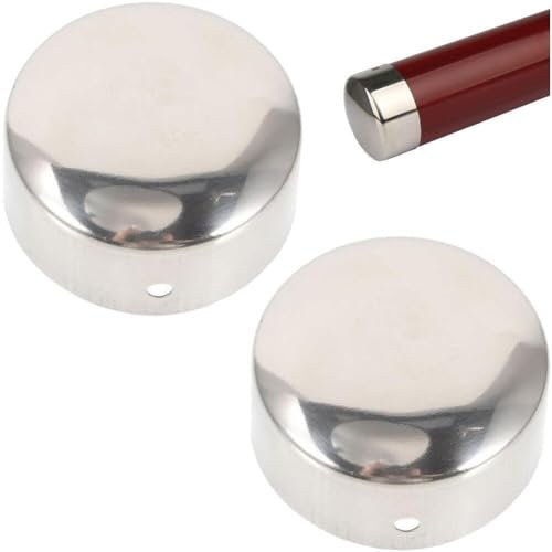 Ericetion Handläufe Endkappen 38 Mm Runde Schlauchendkappen Holzhandläufe Stecker Dichtungsabdeckungen Für Runde Löcher Pipeline Armlehnendekoration