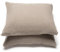 LinenMe Kissenbezug 80x80 2er Set - Luxuriöse Kopfkissenbezug Aus 100% Leinen - Gewaschene Antiallergische Bettwäsche - Pillow Case