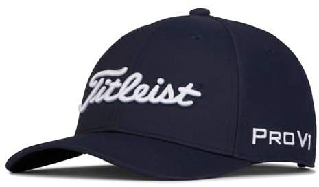 Titleist Unisex Kinder Junior Tour Performance Cap Verschluss, Marineblau/weiß, Einheitsgröße