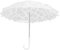 Msiud Paraguas Bordado de Encaje Blanco, Sombrilla Vintage Craft Flowers Fotografía Prop Niños Escenario Performance Mini Decoración Decorativa Niños Mujeres Fiesta de Bodas Accesorios