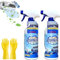 Air Conditioner Foam Cleaner For Home 500ml, Ac Cleaner Foam Spray, Air Conditioner Cleaner Foam, Ac Cleaner Foam Spray Coil, Rinse Free Air Conditioner Cleaner (2pcs)